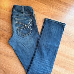 Ariat Women's Straight Leg Blue Jeans